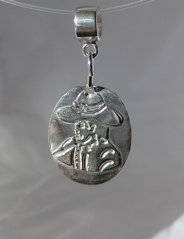 Saint Damien of Molokai Pendant - Handmade in Hawaii