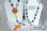 Handcrafted Saint Marianne Rosary